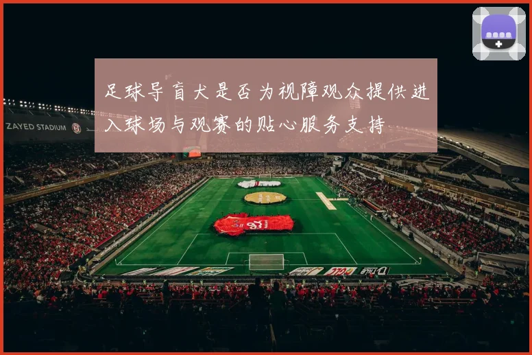 足球导盲犬是否为视障观众提供进入球场与观赛的贴心服务支持